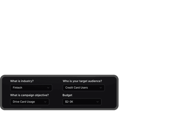 Build Campaigns in Seconds 3